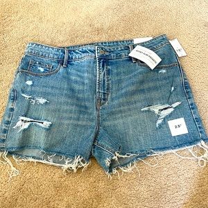 Old Navy High Rise Denim cut off shorts